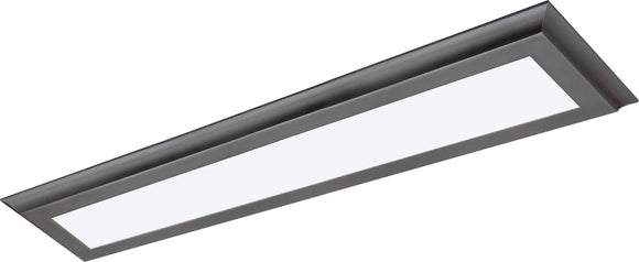 NUVO Lighting 62/1176 Blink™ Plus LED Surface Mount Downlight Fixtures - 30 Watt - 7x38 Inch - 3000 Kelvin - Gun Metal Finish