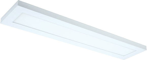 NUVO Lighting 62/1255 Blink™ Plus LED Surface Mount Linear Downlight Fixtures - 22 Watt - 05x24 Inch - 4000 Kelvin - White Finish