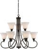 NUVO Lighting 62/910 Fixtures Chandelier