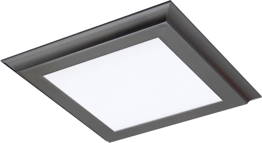 NUVO Lighting 62/1271 Blinkâ„¢ Plus LED Surface Mount Downlight Fixtures - 18 Watt - 12x12 Inch - 4000 Kelvin - Gun Metal Finish