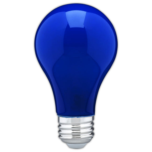 Satco S14985 - Ceramic Blue A19 LED