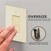 Morris Products 83743 Iv Oversize 1Gang Decor/GFCI