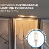 Westinghouse 5158000 Filament LED T6 Decorative Dimmable Light Bulb - 2.5 Watt - Clear - 2700 Kelvin - E12 Base