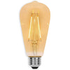 Westinghouse 3317600 Filament LED ST20 Decorative Dimmable Light Bulb - 2.5 Watt - Amber Finish - 2200 Kelvin - E26 Base