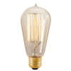 Bulbrite 136019 60 Watt St18 Incandescent White Nostalgic Thread