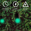 Satco S9163 LED S11 Shape Green