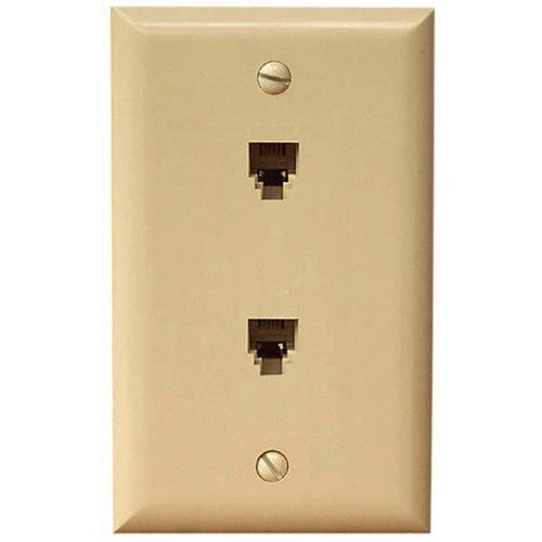 Morris Products 86020 6 Cond Dbl Phone Jack Iv