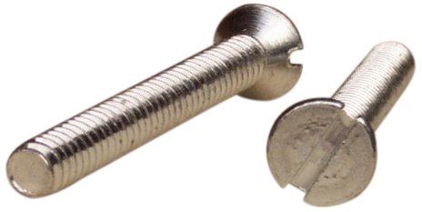 Morris Products 30322 Flt Hd Mach Screw 6-32 X 2 (Pack of 100)