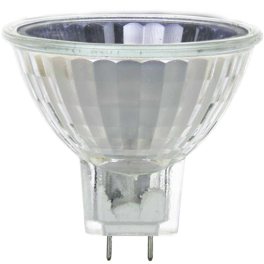 Halogen - MR16 Mini Reflector - 20 Watt - 120 Lumens  - Bright White - 3200 Kelvin