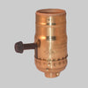 Kirks Lane-30606 - 3 Way Brass Finish Lamp Socket