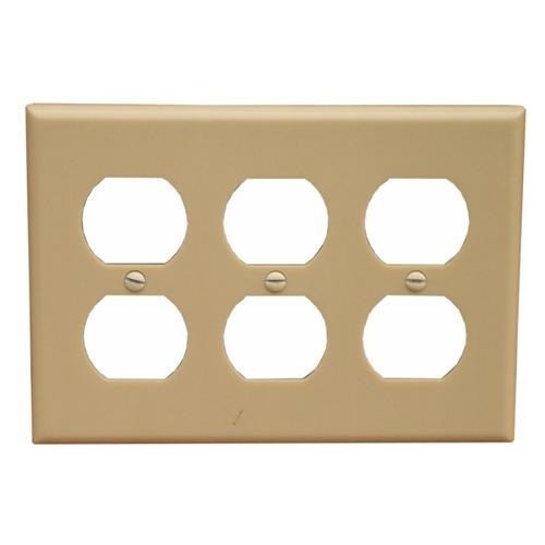 Morris Products 81430 Iv 3 Gang Duplex Receptacle