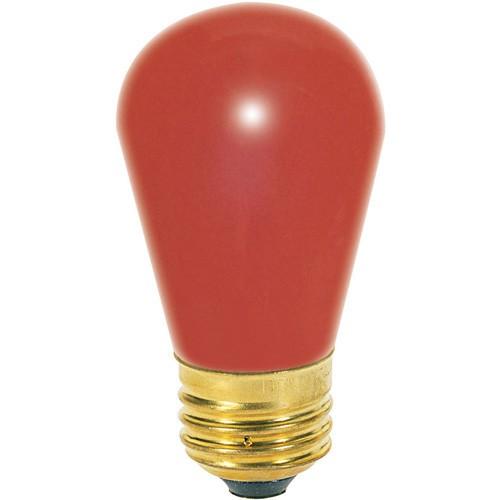 Satco S3961 Incandescent S14 Red - Pack of 4