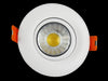 3 Inch Recessed Gimbal LED Downlight - 8 Watt - 600 Lumens - 5000K Kelvin - 81 CRI - 50000 Average Rated Hours - Dimmable - LR23245