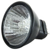 Halogen - Black Back MR11 Mini Reflector - 20 Watt -Bright White - 3200 Kelvin