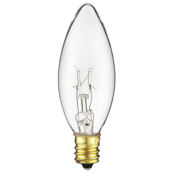 Incandescent - Petite Chandelier  - 15 Watt - 90 Lumens  - Warm White - 2700 Kelvin