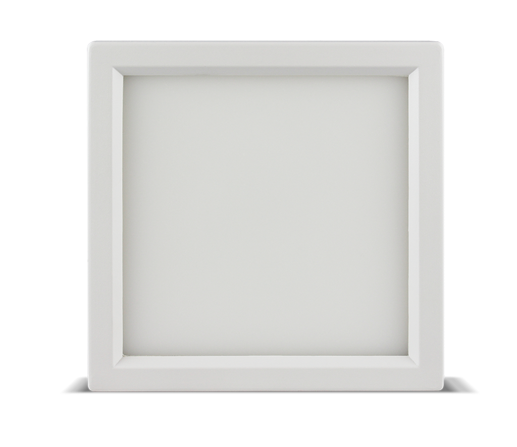 J-Box Installation - 4 Inch Slim LED Downlight Square - 10 Watt - 600 Lumens - 5000K Kelvin - 80 CRI - 50000 - Dimmable - LR23611