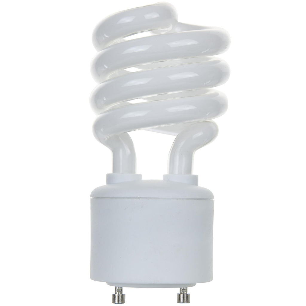 Compact Fluorescent - GU24 Spiral - 18 Watt - 1200 Lumens  - Cool White - 4100 Kelvin