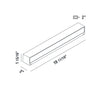 EuroFase 31579-025 - LED Outdoor Wallmount Fixture - 36 Watt - 2230 Lumens - 3000 Kelvin - 120 Volt - 80 CRI