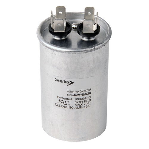 Morris Products T45250R Mtr. Run Cap, Round, 25uf 440v