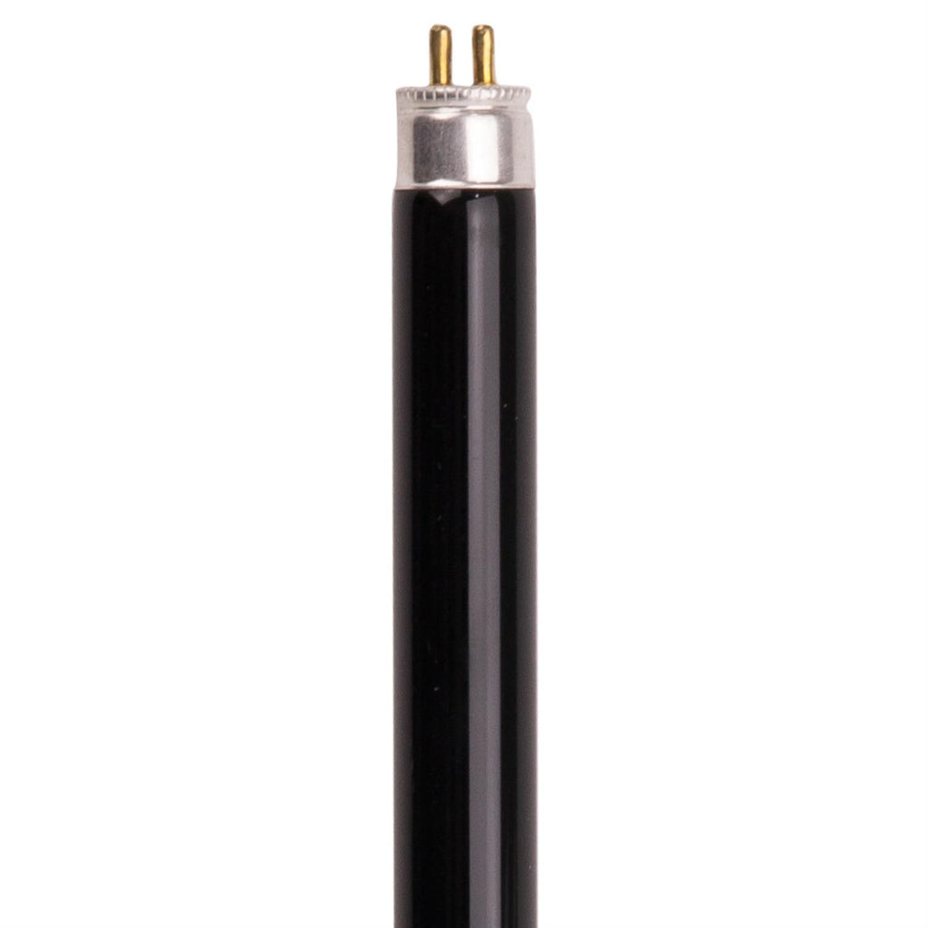 Linear Fluorescent - T5 Black Light Straight Tube - 4 Watt -Black Light Blue - Black Light Blue