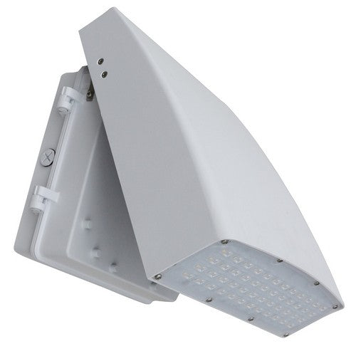 Morris Products 71155 50W LED Slim Line Flood- Wallpack  5000K White