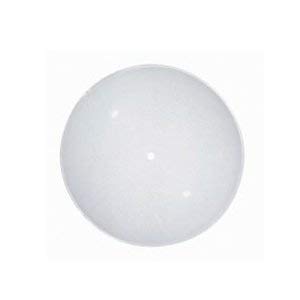Satco 50/508 Fixture Accessories Shallow Diffuser Shade, 16 inch Diameter