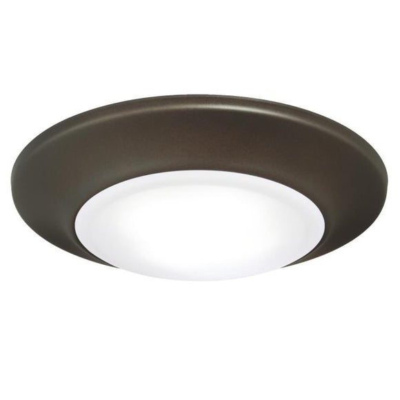 Westinghouse 6322400 Small LED Surface Mount Oil Rubbed Bronze Finish with Frosted Lens - Dimmable