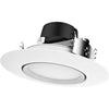 Satco S29473 - LED Downlight Retrofit - Gimbaled - 13 Watt - 5-6 Inch - 3000 Kelvin - 90 Degree Beam Spread - White Finish