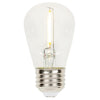Westinghouse 5511600 S14 LED Specialty Non-Dimmable Light Bulb - 1.2-watt - Clear - 2700 Kelvin - E26 Base