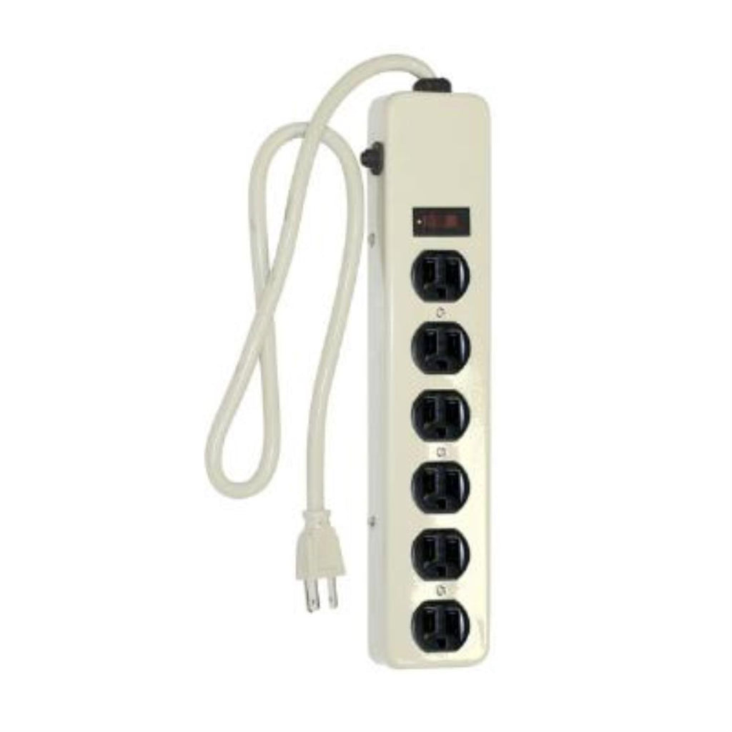 Sunlite  04045-SU - ESP6/M Outlet Metal Power Strip