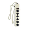 Sunlite  04045-SU - ESP6/M Outlet Metal Power Strip