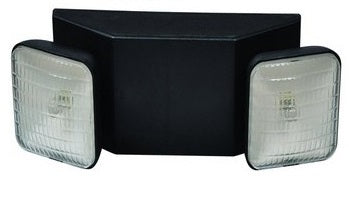 Morris Products 73121 Black Low Profile Emergency Lt
