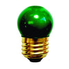 Bulbrite 702407 7.5 Watt S11 Incandescent Ceramic Green