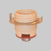 Kirks Lane-30800 - porcelain fixture socket with external threads