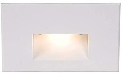 GoodLite G-20024 - Horizontal White LED Step light - 5 Watt - 3000 Kelvin - 250 Lumens - Dimmable - White Finish