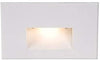 GoodLite G-20024 - Horizontal White LED Step light - 5 Watt - 3000 Kelvin - 250 Lumens - Dimmable - White Finish