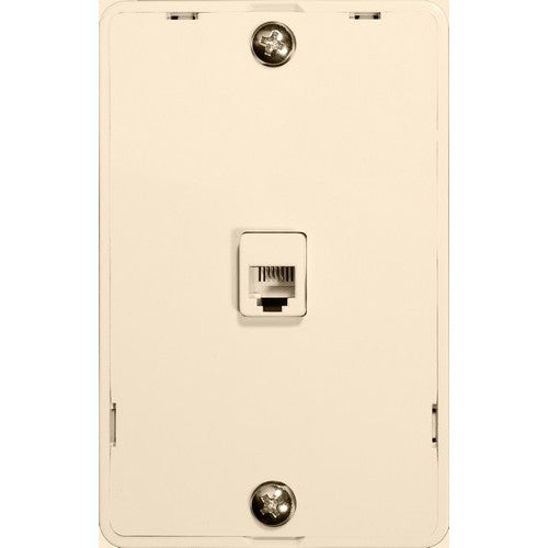 Morris Products 80033 Wall Phone Plate  Lt Alm