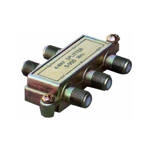 Morris Products 45050 4 Way Splitter 5-900 Mhz