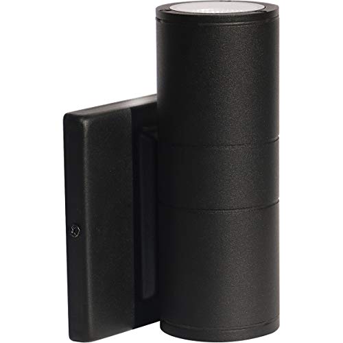 SATCO 62 -1138 1 Light - LED Small Up or Down Sconce Fixture - Black Finish - 10W - 120/277V