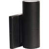 SATCO 62 -1138 1 Light - LED Small Up or Down Sconce Fixture - Black Finish - 10W - 120/277V