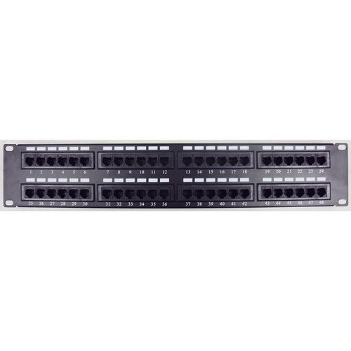 Morris Products 88046 48 Port Patch Panel