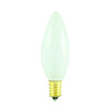 Bulbrite 401460 60 Watt B10 Incandescent White Torpedo