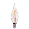 Satco S29867 - 4 Watt Candelabra Flame Tip LED Filament Lamps