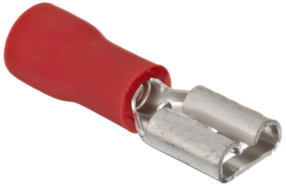 Morris Products 10311 22-16 .032x0.187 Vinyl Insulated Female Disconnects (Pack of 100)