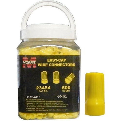 Morris Products 23454 Yellow Easy Cap Lg Jar