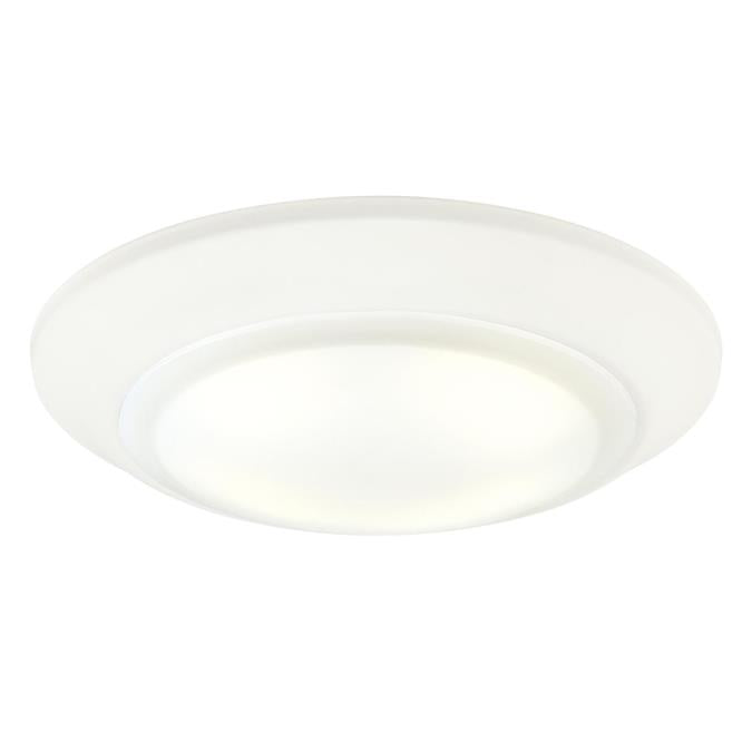 Westinghouse 6322900 Large LED Surface Mount White Finish with Frosted Lens - Dimmable