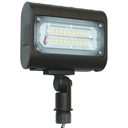 Morris Products 71551 15W FlatPanel LED FloodLight Knuckl 5000K Bz
