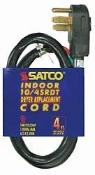 Satco 93/5031 Electrical Power Cords