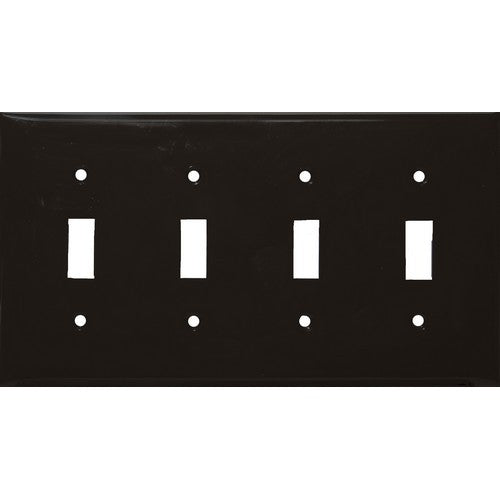 Morris Products 81042 Brown 4Gang Toggle