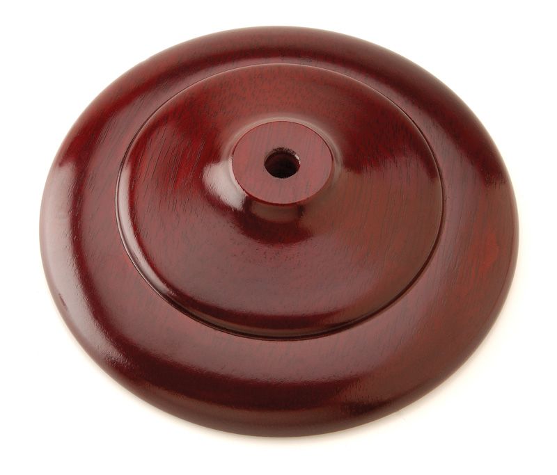 Kirks Lane-63951 - 3 1/2" wood vase capin rosewood finish